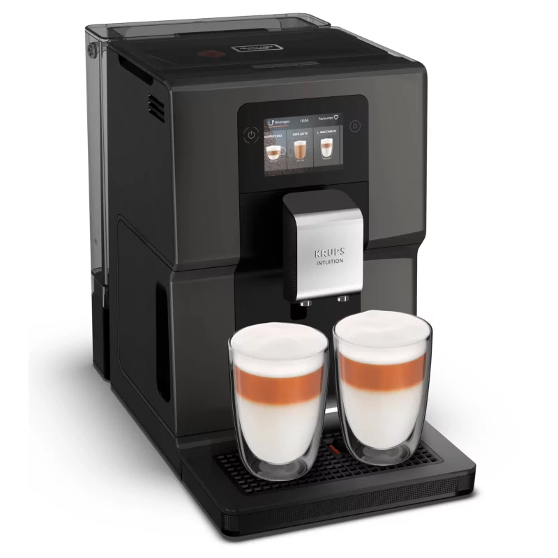 Kontrolsat - Krups Intuition Preference Super-Automatic Coffee Machine (15 bar - 1450 W - Black)