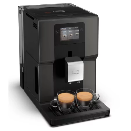 Kontrolsat - Máquina Café Automática Krups Intuition Preference (15 bar - 1450 W - Preto) Kontrolsat - Máquina Café Automática Krups Intuition Preference (15 bar - 1450 W - Preto)