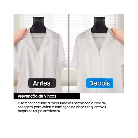 Kontrolsat - Máquina de Secar Roupa Samsung 9kg Bomba de Calor - DV90DG52A0AEEP Kontrolsat - Máquina de Secar Roupa Samsung 9kg Bomba de Calor - DV90DG52A0AEEP