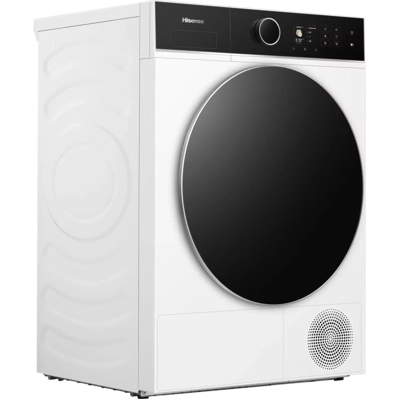 Kontrolsat - Máquina Secar Roupa Hisense 8Kg - Wi-Fi - Bomba de Calor - DH5I804BWCD