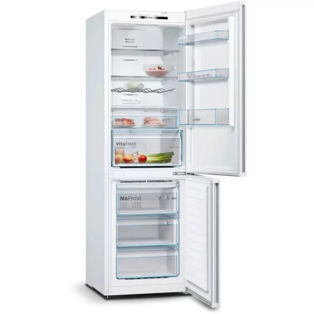 Kontrolsat - Bosch KGN362WED Fridge Freezer (326L - Class E - White) Kontrolsat - Bosch KGN362WED Fridge Freezer (326L - Class E - White)