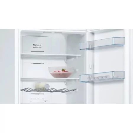 Kontrolsat - Bosch KGN362WED Fridge Freezer (326L - Class E - White) Kontrolsat - Bosch KGN362WED Fridge Freezer (326L - Class E - White)