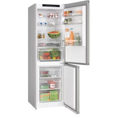 Kontrolsat - Bosch KGN362ICF Fridge Freezer (321L - Class C - Stainless Steel)
