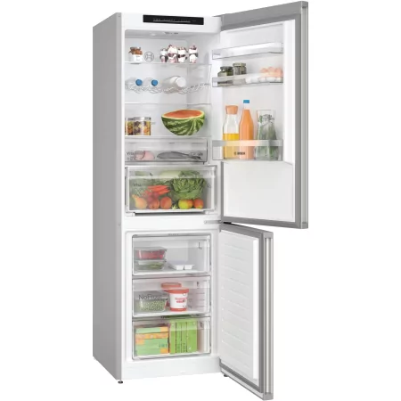 Kontrolsat - Bosch KGN362ICF Fridge Freezer (321L - Class C - Stainless Steel)