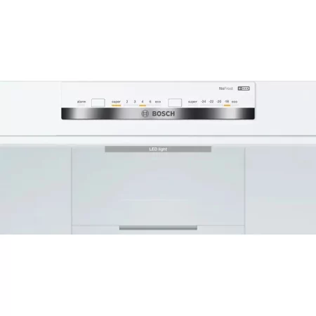 Kontrolsat - Bosch KGN39VWDC Fridge Freezer (368L - Class D - White) Kontrolsat - Bosch KGN39VWDC Fridge Freezer (368L - Class D - White)