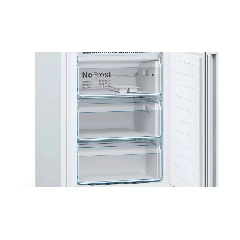 Kontrolsat - Bosch KGN39VWDC Fridge Freezer (368L - Class D - White)