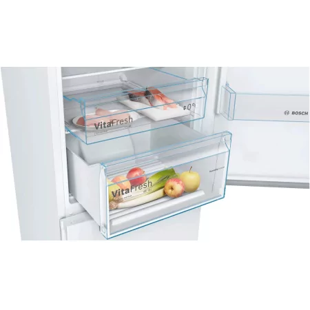 Kontrolsat - Bosch KGN39VWEB Fridge Freezer (368L - Class E - White)