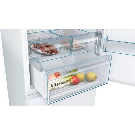 Kontrolsat - Combinado Bosch KGN493WDA (438L - Classe D - Branco) Kontrolsat - Combinado Bosch KGN493WDA (438L - Classe D - Branco)