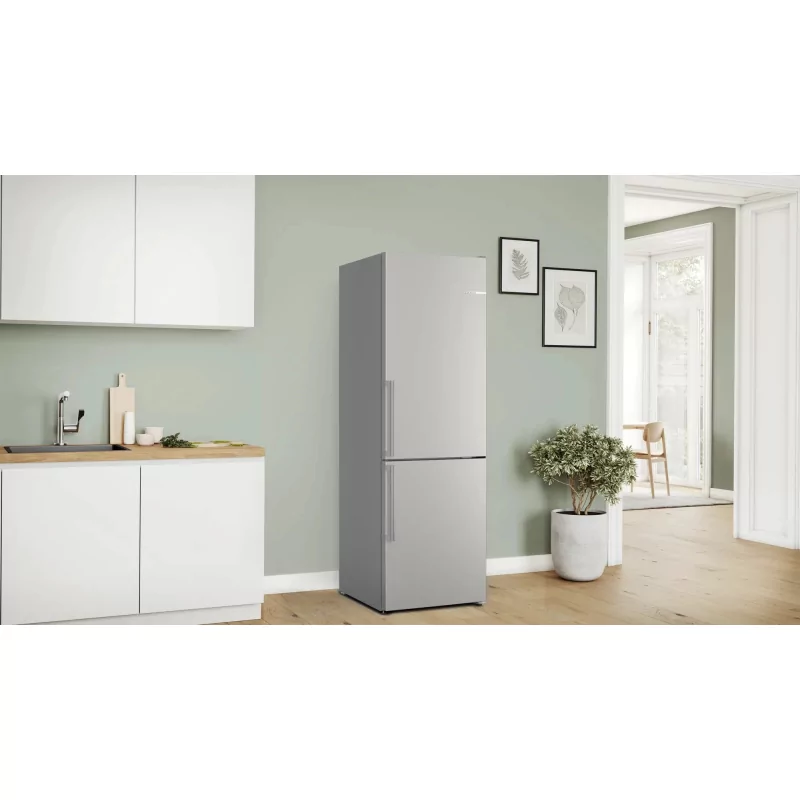 Kontrolsat - Bosch KGN36VIBT Fridge Freezer (321L - Class B - Inox)