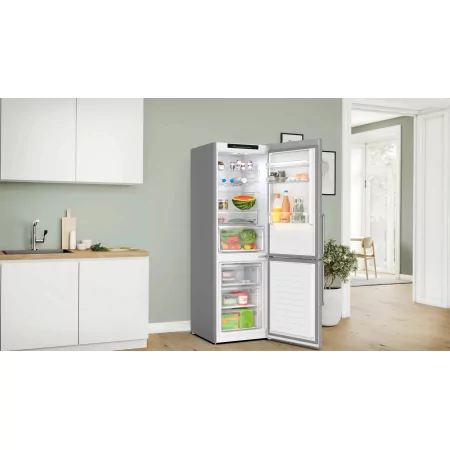 Kontrolsat - Bosch KGN36VIBT Fridge Freezer (321L - Class B - Inox) Kontrolsat - Bosch KGN36VIBT Fridge Freezer (321L - Class B - Inox)
