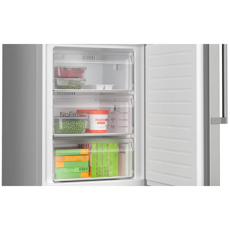 Kontrolsat - Bosch KGN36VIBT Fridge Freezer (321L - Class B - Inox)