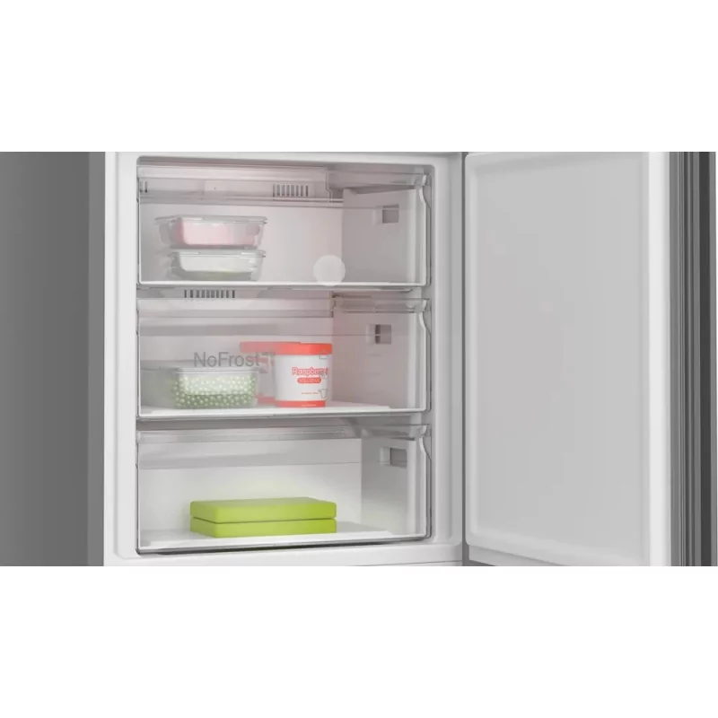 Kontrolsat - Bosch Series 4 Combined Fridge Freezer No Frost 440L - KGN49OCAF