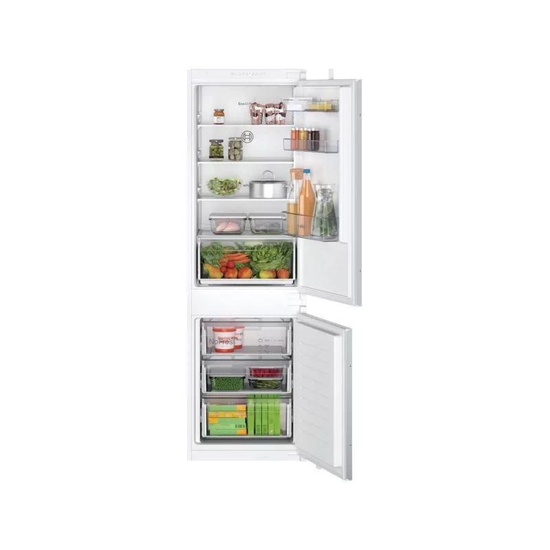 Kontrolsat - Bosch Serie 2 Built-in Combined Fridge Freezer 260L NoFrost - KIN86NSE0 Kontrolsat - Bosch Serie 2 Built-in Combined Fridge Freezer 260L NoFrost - KIN86NSE0