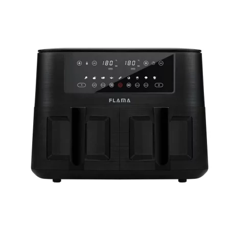 Kontrolsat - Fritadeira sem Óleo Air Fryer FLAMA 2 Gavetas 8L - 698FL Kontrolsat - Fritadeira sem Óleo Air Fryer FLAMA 2 Gavetas 8L - 698FL