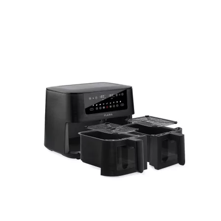 Kontrolsat - FLAMA Air Fryer Oil-Free Fryer 2 Drawers 8L - 698FL Kontrolsat - FLAMA Air Fryer Oil-Free Fryer 2 Drawers 8L - 698FL