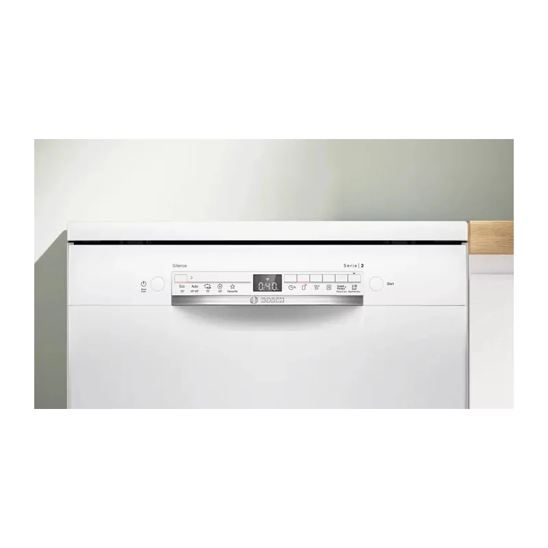 Kontrolsat - Máquina de Lavar Loiça BOSCH SMS2HTW06E - 13 Conjuntos Silenciosa 46dB, Branco