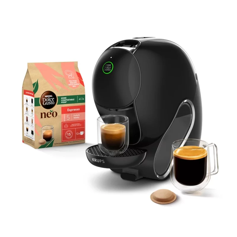 Kontrolsat - Coffee Machine Krups Neo Black - KP830810
