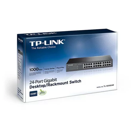 Switch de Rack 19 TP-Link 24portas Gigabit – TL-SG1024