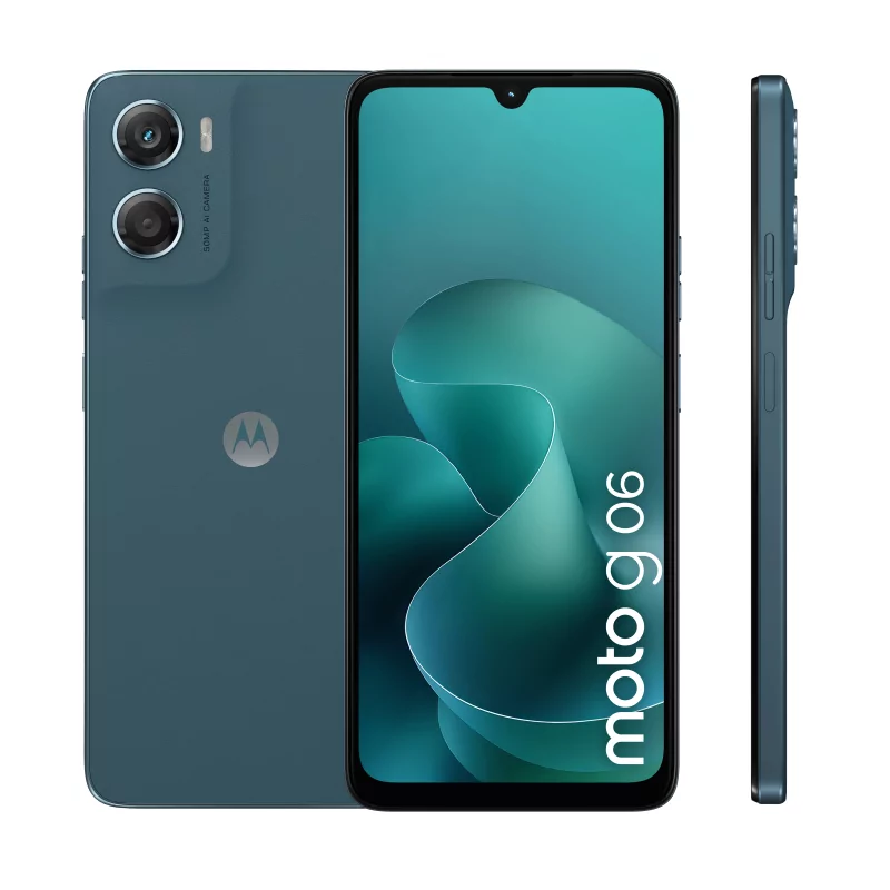 Kontrolsat - Smartphone Motorola - (6.88"- Dual SIM - 256GB/4GB - Azul) - MOTO G06 Kontrolsat - Smartphone Motorola - (6.88"- Dual SIM - 256GB/4GB - Azul) - MOTO G06