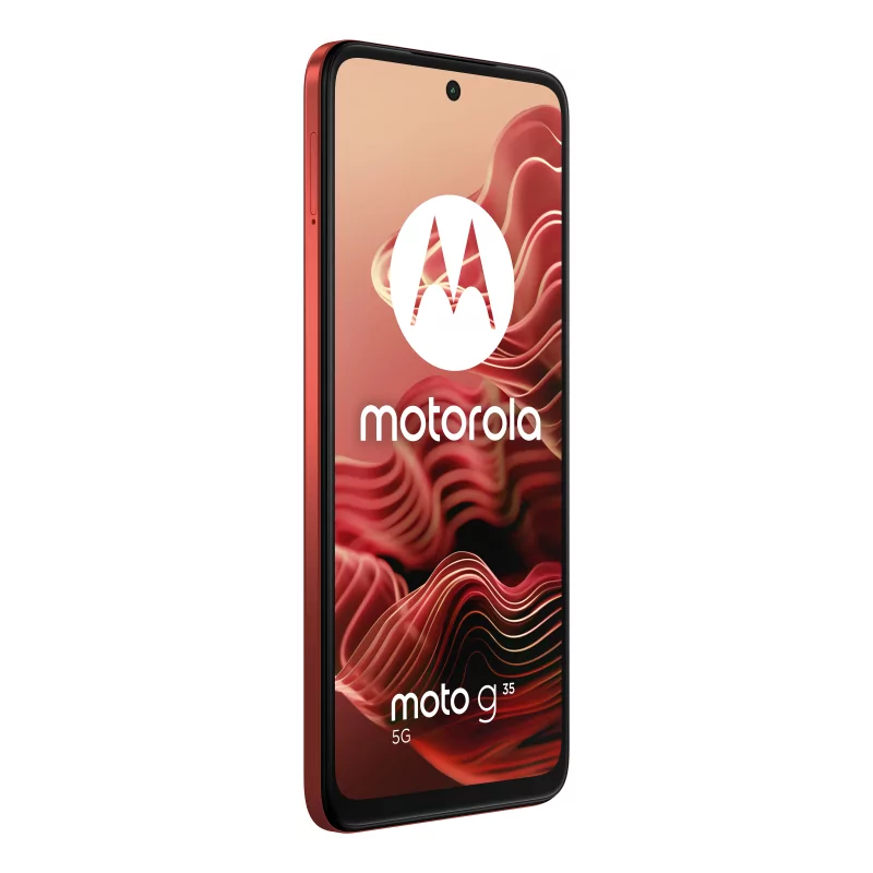 Kontrolsat - Smartphone Motorola - (6.72" - 5G - Dual SIM - 256GB/8GB - Vermelho) - MOTO G35 5G