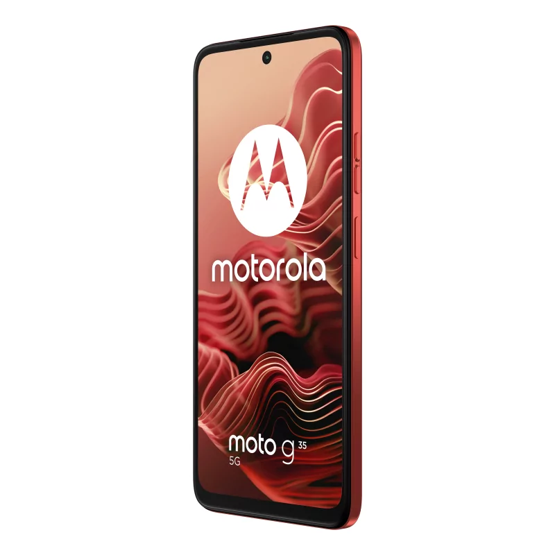 Kontrolsat - Smartphone Motorola - (6.72" - 5G - Dual SIM - 256GB/8GB - Vermelho) - MOTO G35 5G