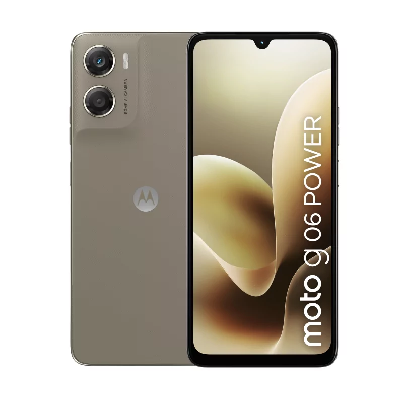 Kontrolsat - Smartphone Motorola - (6.88" - Dual SIM - 256GB/4GB - Castanho) - MOTO G06 POWER