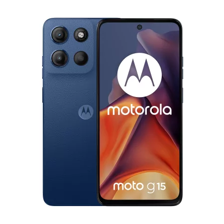 Kontrolsat - Smartphone Motorola (6.72" - Dual SIM - 512GB/8GB - Azul) - MOTO G15 Kontrolsat - Smartphone Motorola (6.72" - Dual SIM - 512GB/8GB - Azul) - MOTO G15