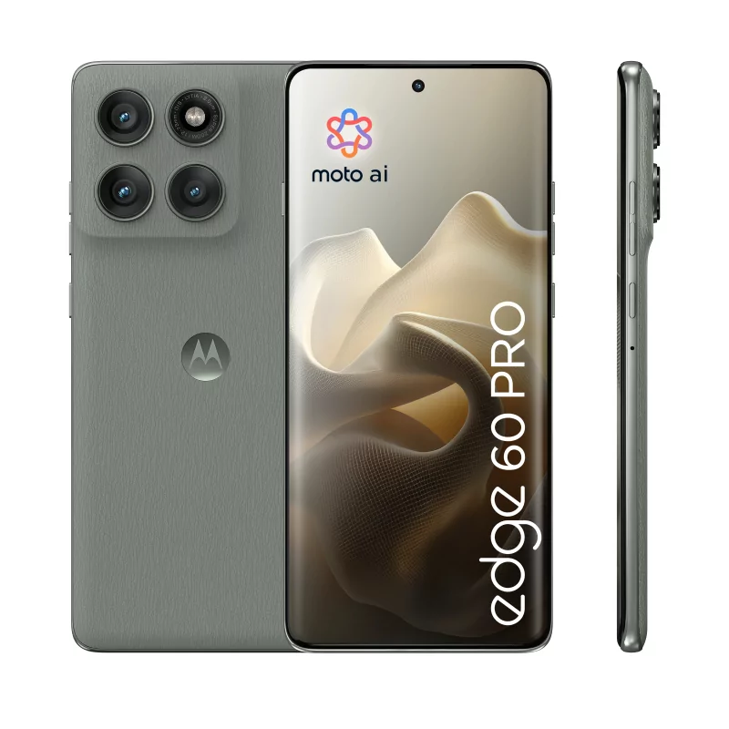 Kontrolsat - Smartphone Motorola - (6.7" - Dual SIM - 5G - 512GB/12GB - Cinza) - MOTO EDGE 60 PRO