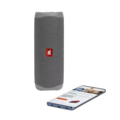Coluna JBL FLIP 5 Portátil - Waterproof - Branco - 5SQUAD