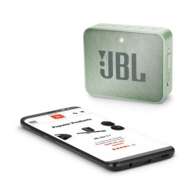 Coluna Portátil JBL GO 2 - IPX7 - Verde Menta - GO2MINT