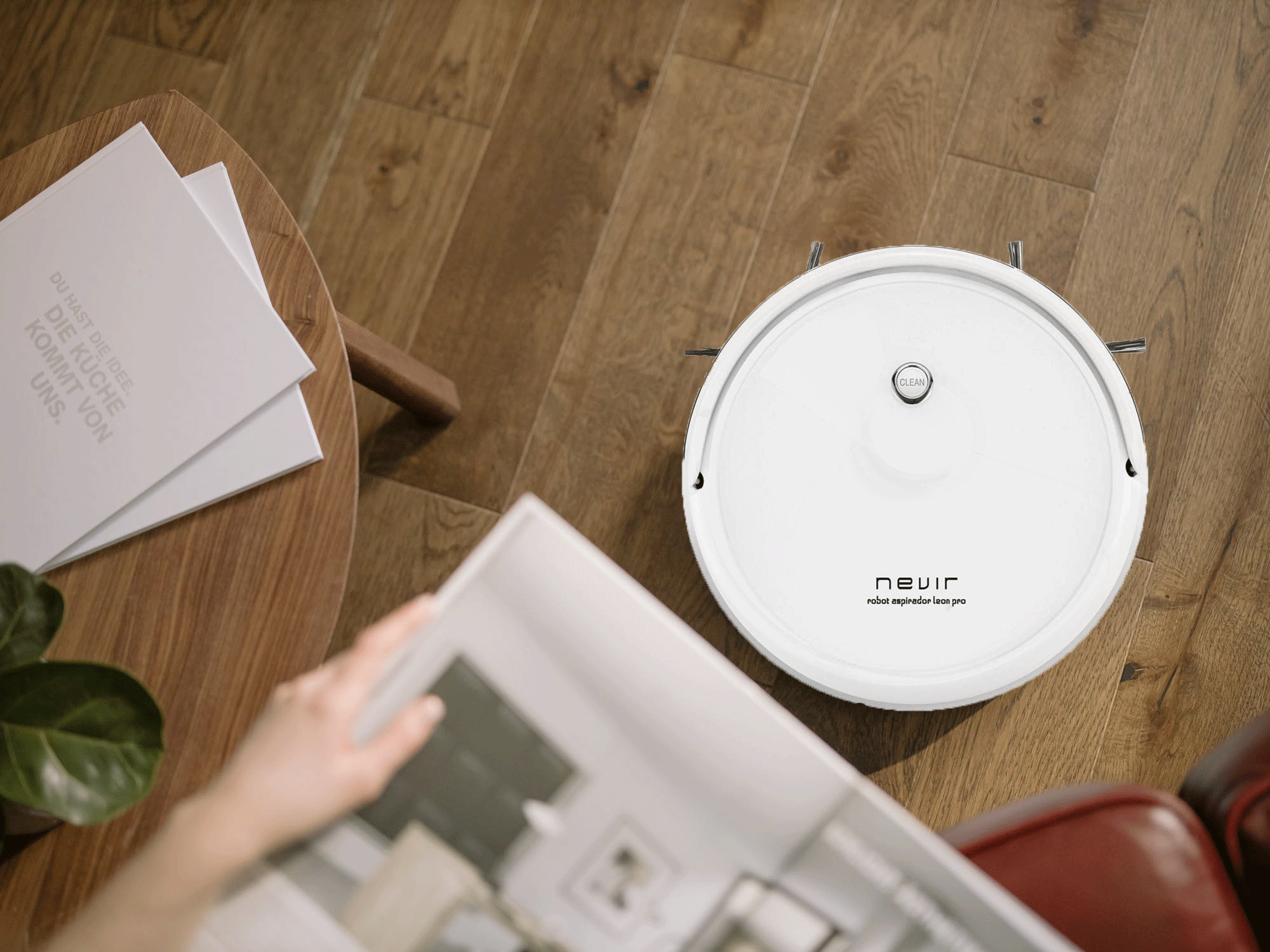 Nevir Robot Vacuum Cleaner (White) NVR-5600-RA-B - Kontrolsat