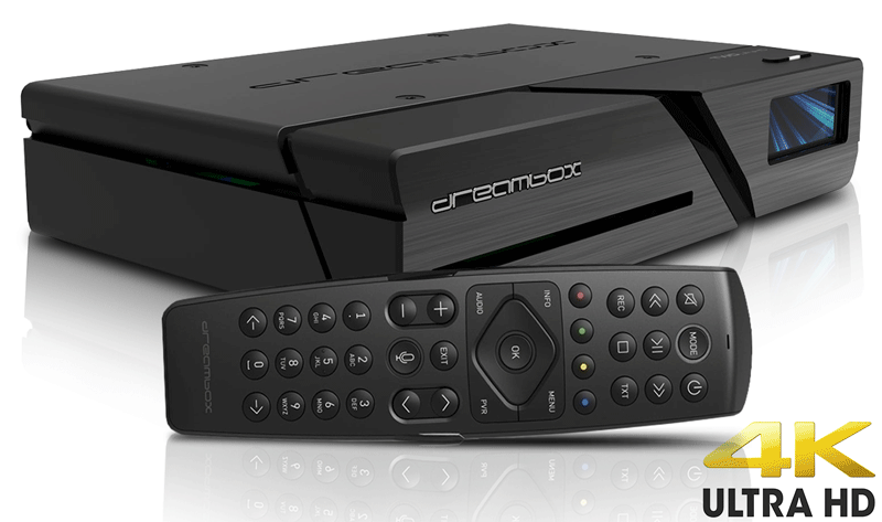 Dreambox DVB-S2 X Multi de Stream Dual sintonizador Plata 