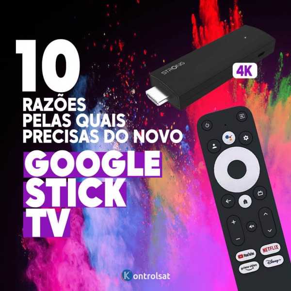 10 Razões Pelas Quais Precisas da Strong 4K Google TV Stick - SRT41