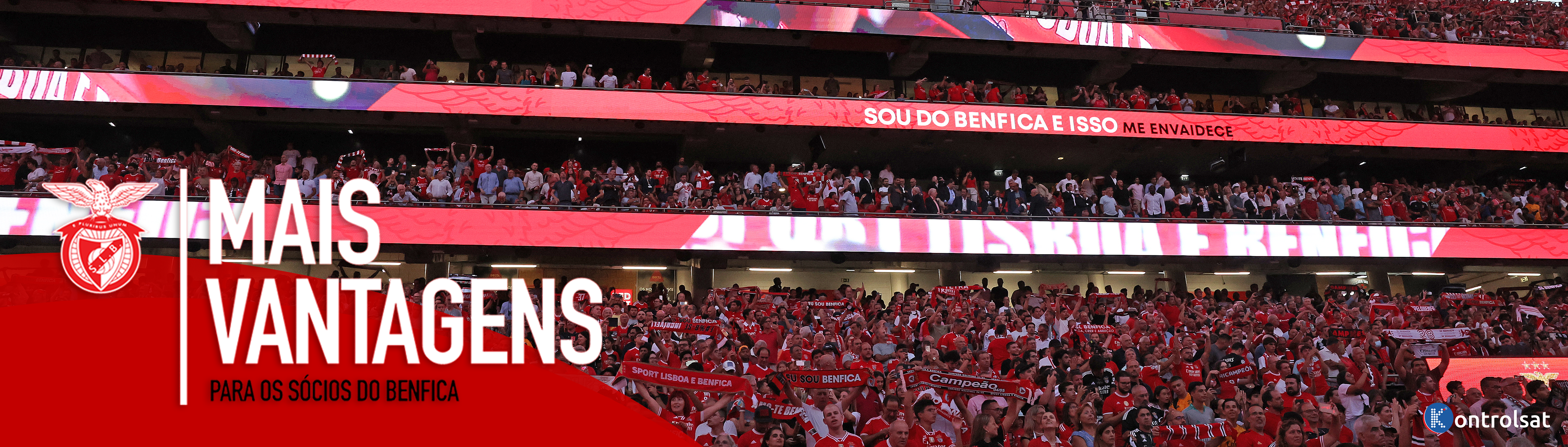Kontrolsat e SL Benfica: Desconto em Cartão para Sócios e Adeptos!