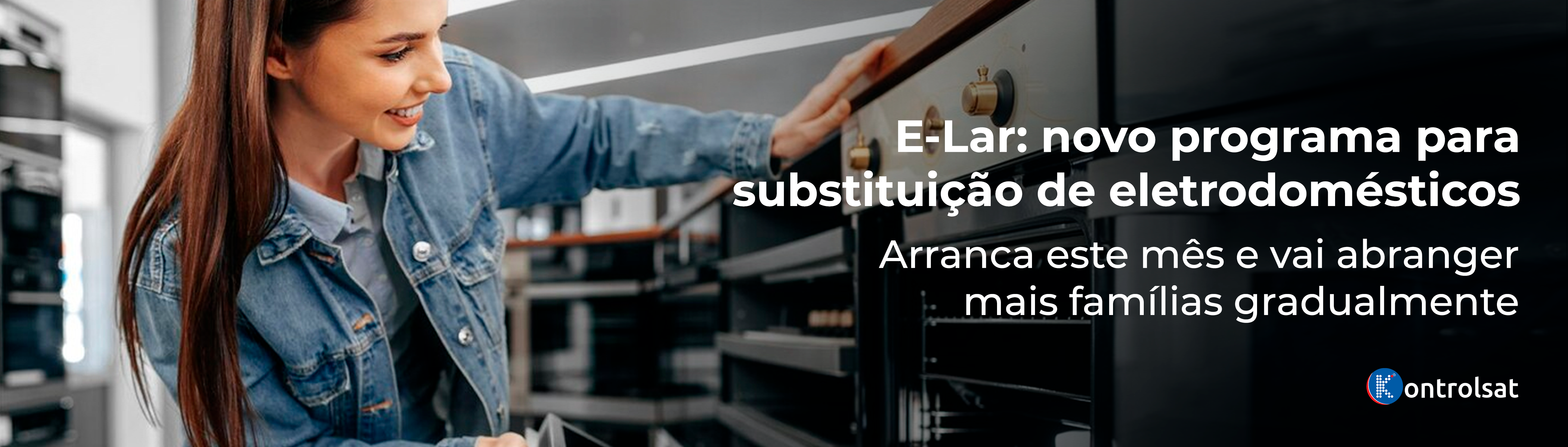 Apoio e-Lar: Substitua os seus eletrodomésticos antigos por versões eficientes