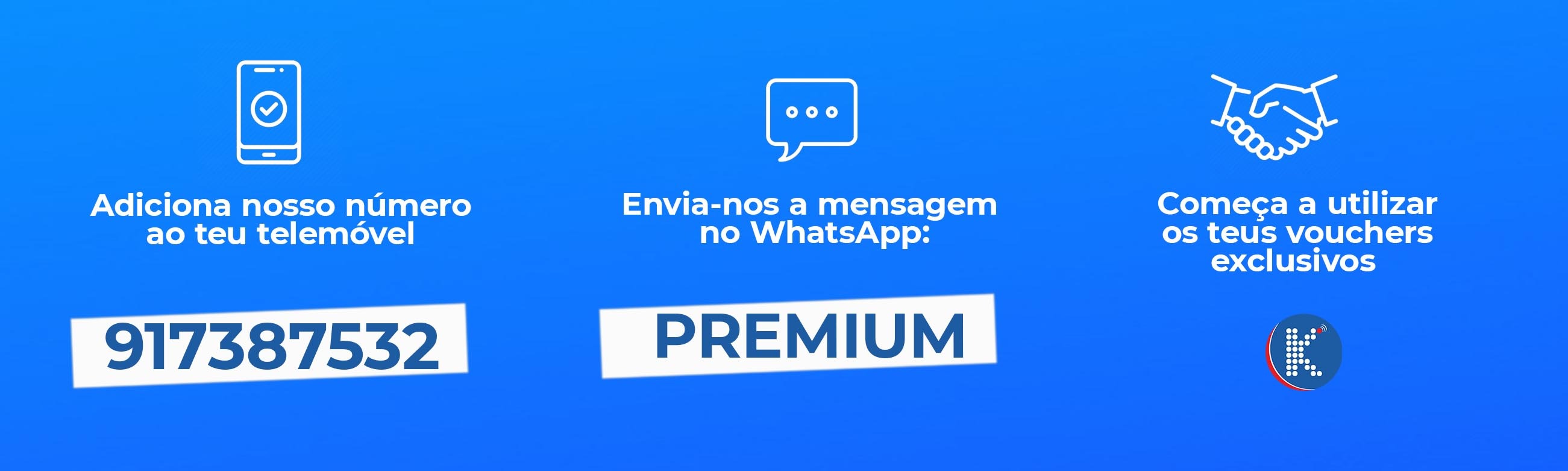 Torna-te um contacto PREMIUM 