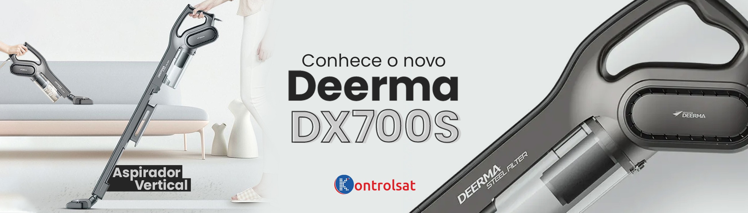 Conhece o novo Deerma DX700S