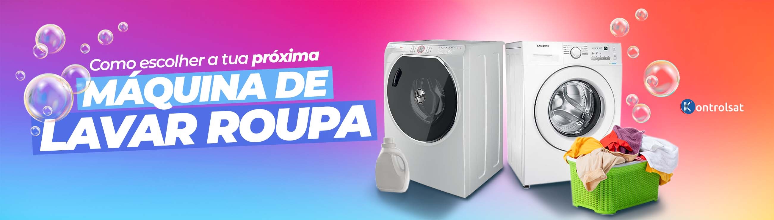 Como Escolher a tua Próxima Máquina de Lavar Roupa